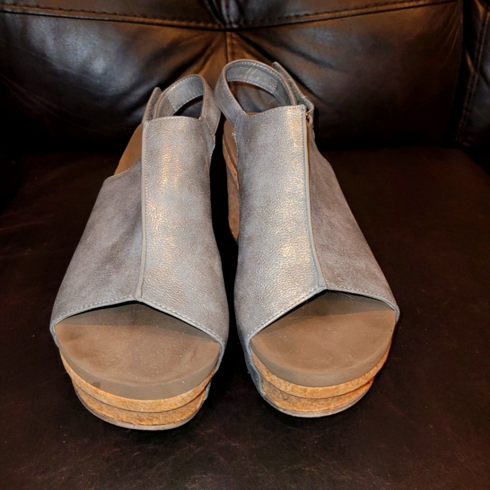 Silver "Boutique" by Corkys shoes